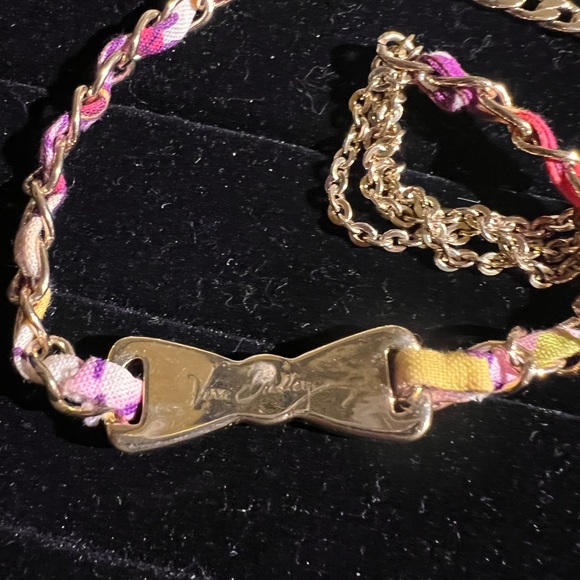 Vera Bradley Wrap Around Bracelets or Necklace - one gold / one silver - Picture 5 of 9